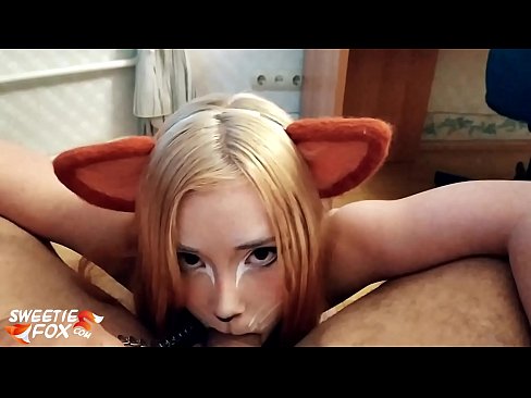 ❤️ Kitsune anameza mboo na kumeza mdomoni Fucking ﹏